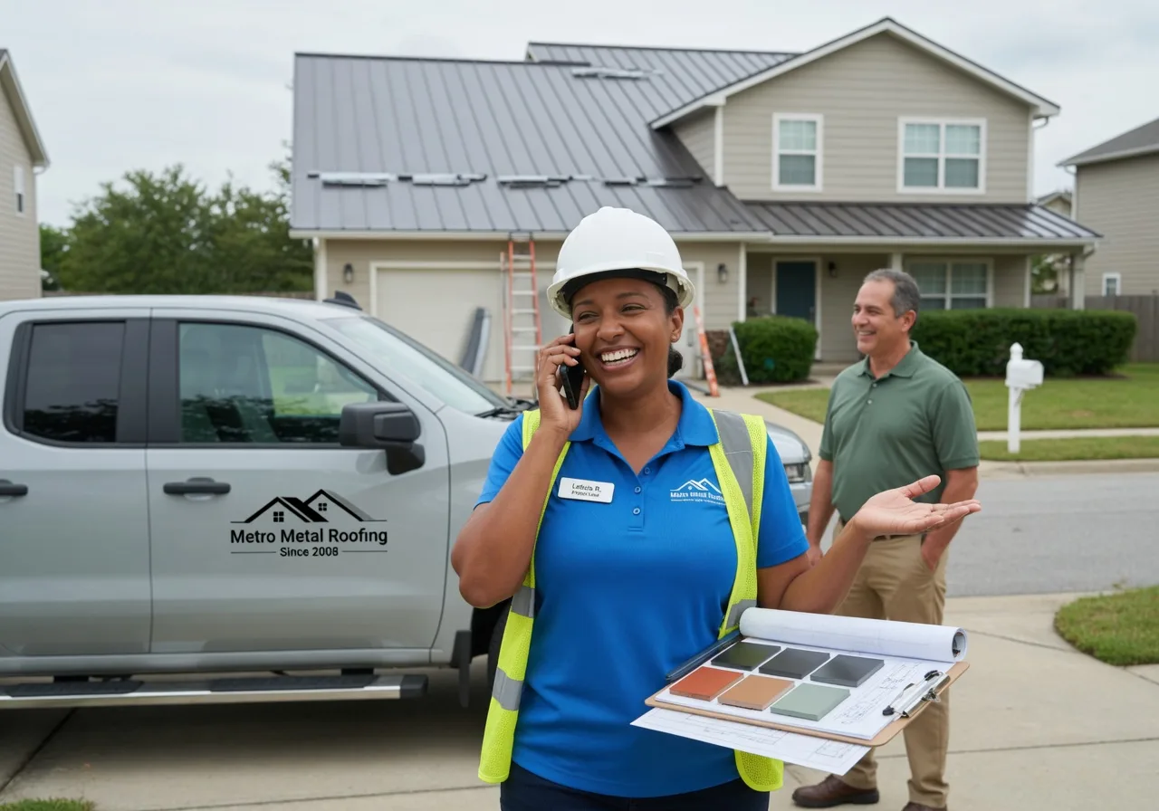 Storm Damage Metal Roof Repair in Sugarloaf, PA